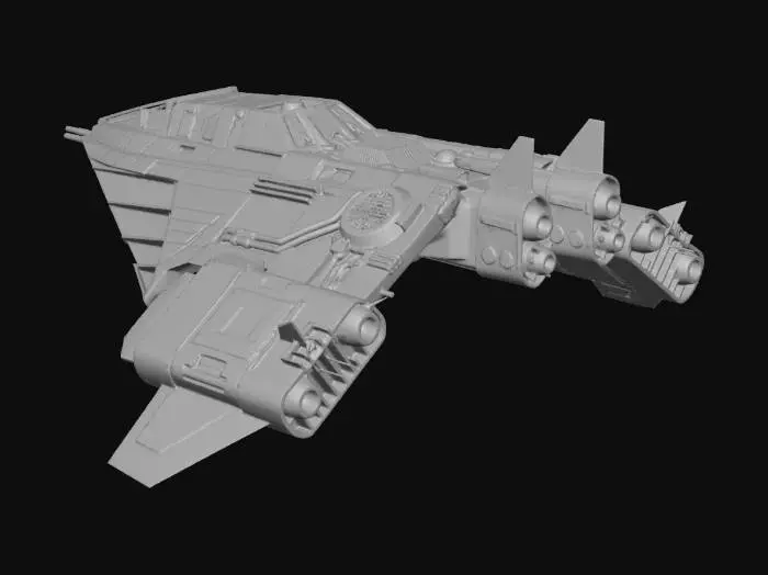 3D model for Star Voyager Model