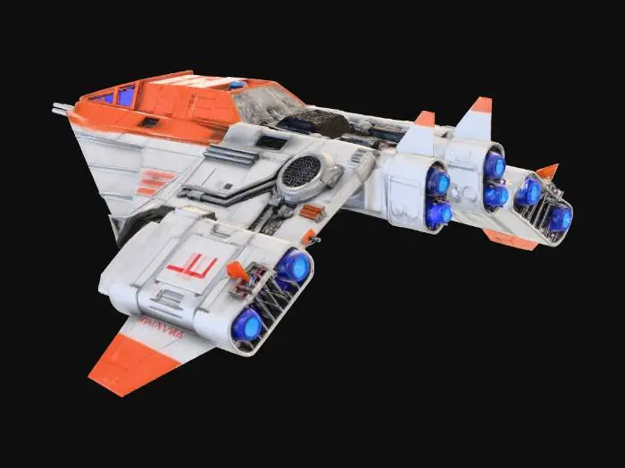 3D model for Star Voyager Model