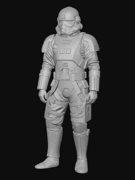 3D model for Armored Outlander