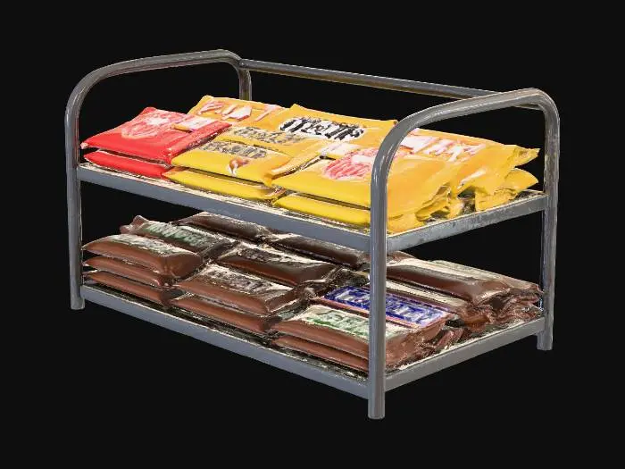 3D model for Candy Shelf Display