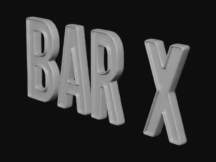 3D model for Neon Bar Sign