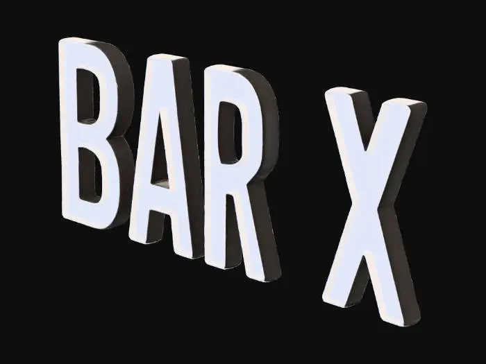 3D model for Neon Bar Sign
