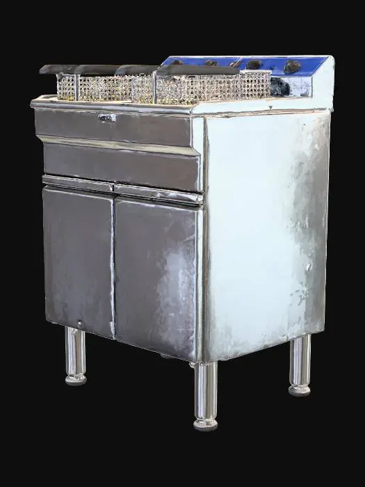 3D model for Deep Fryer Station
