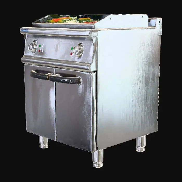 3D model for Stainless Steel Griddle Oven