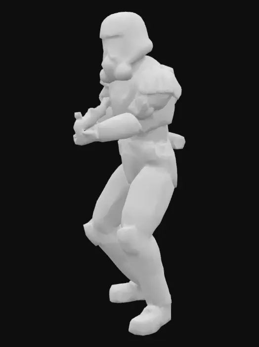 3D model for Mech Trooper