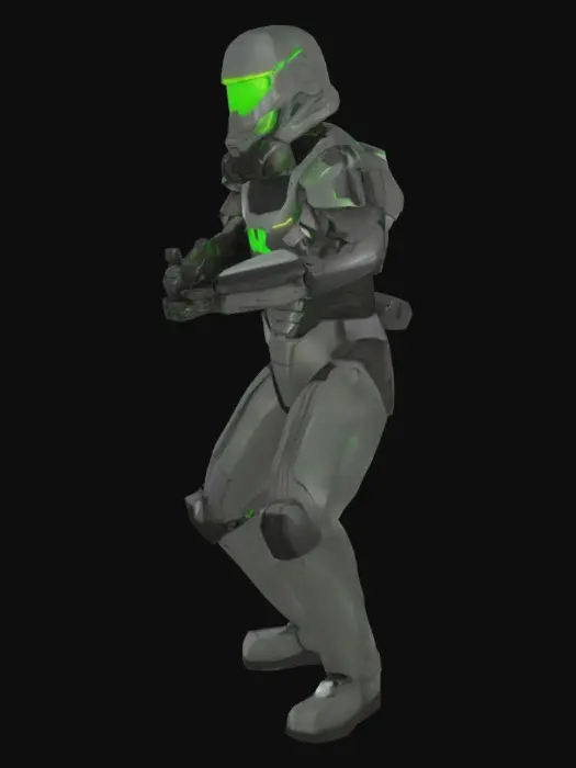 3D model for Mech Trooper