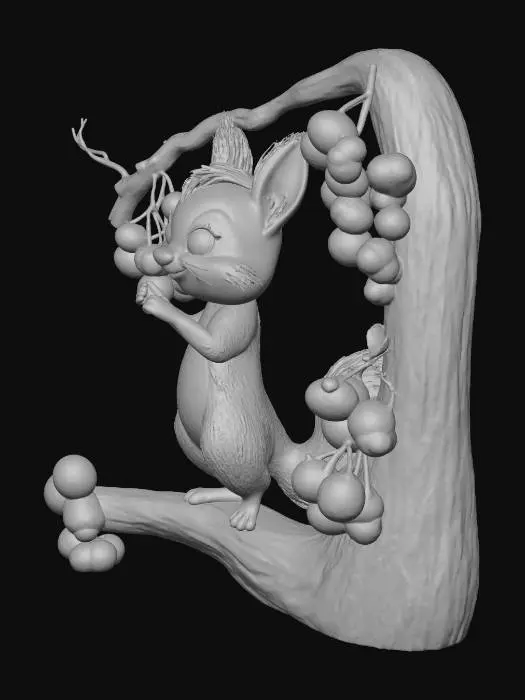 3D model for Squirrel's Harvest