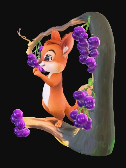 3D model for Squirrel's Harvest