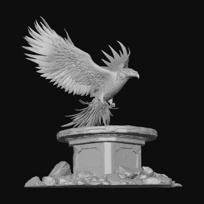 3D model for Phoenix Rebirth