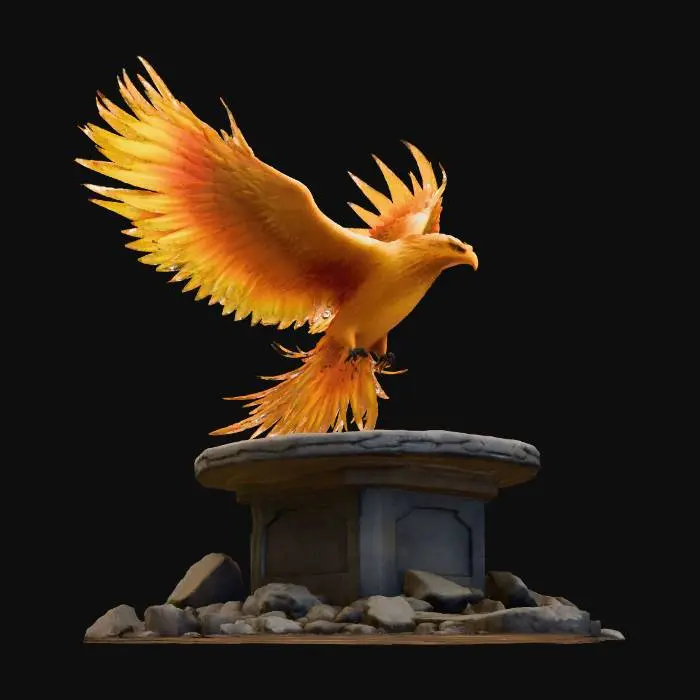 3D model for Phoenix Rebirth
