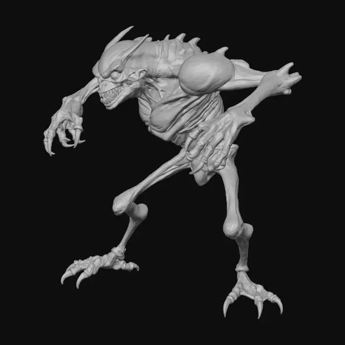 3D model for Nightmare Stalker