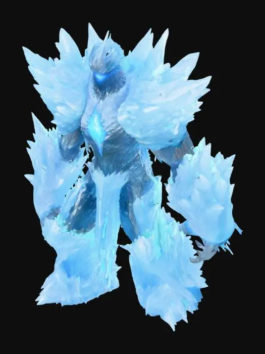 3D model for Frost Guardian