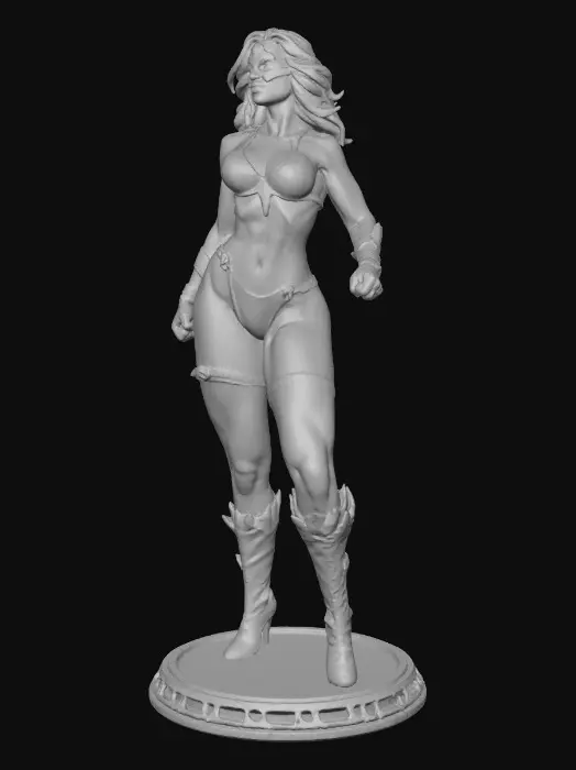 3D model for Flame Warrior