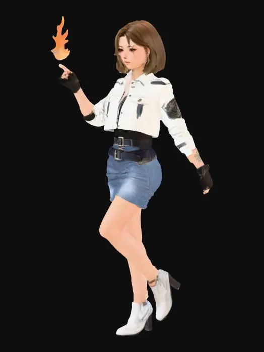 3D model for 쿄 여체화
