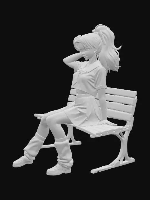 3D model for Sunny Day on Campus