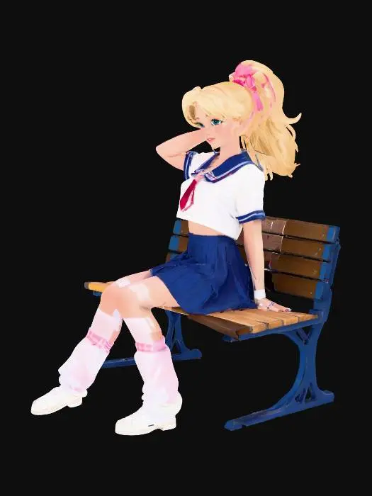 3D model for Sunny Day on Campus