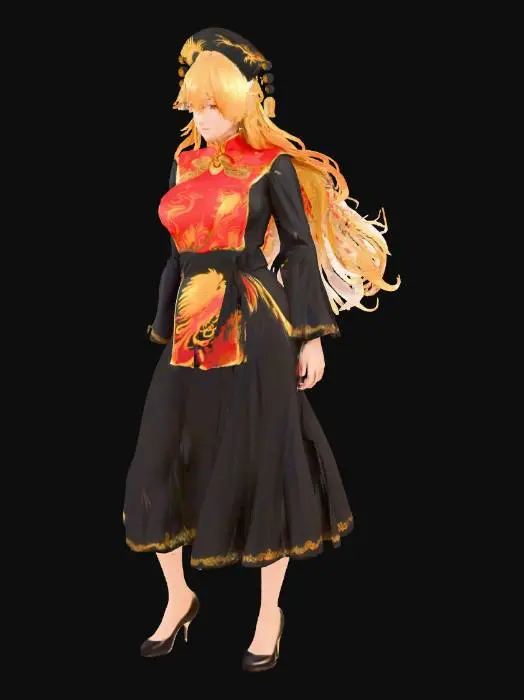 3D model for Junko 순호