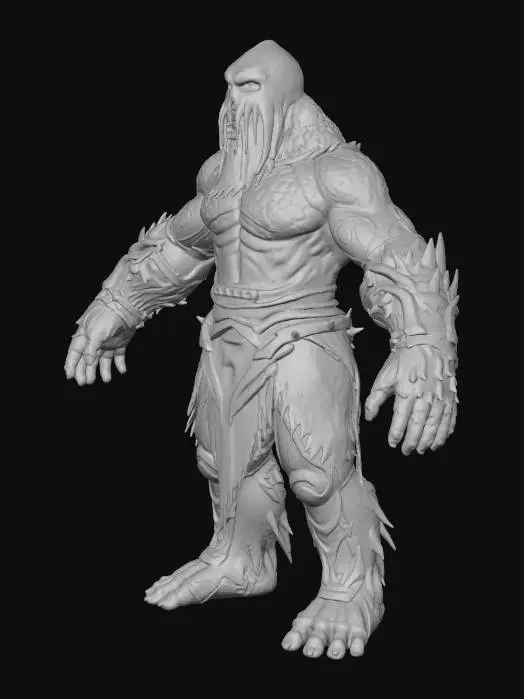 3D model for #villain#, A massive fantasy warrior's body is entirely enveloped in shimmering, free ethereal energy, forming a majestic, flowing 'robe' of light around his physique. This energy exhibits intricate, detailed textures of swirling magical currents and pulsating luminescence. A highly detailed face, luminous and perhaps semi-transparent, emanates focused power and wisdom. The entire figure boasts extremely detailed, high-sharp resolution textures, enhancing the glowing, dynamic nature of the energy and light. He is captured in an epic, imposing stance, radiating immense power.