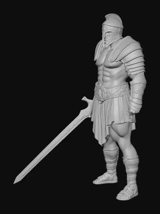 3D model for Ares the Olympian Greek God