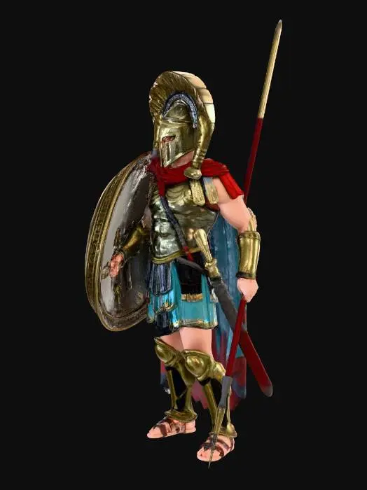 3D model for Phalanx Spartans
