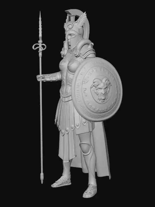 3D model for Athene Valiostra