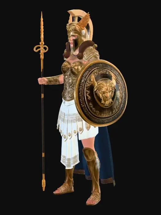 3D model for Athene Valiostra