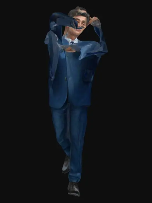 3D model for Ahmed Businessman