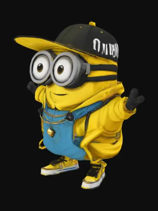 3D model for Hip Hop Minion