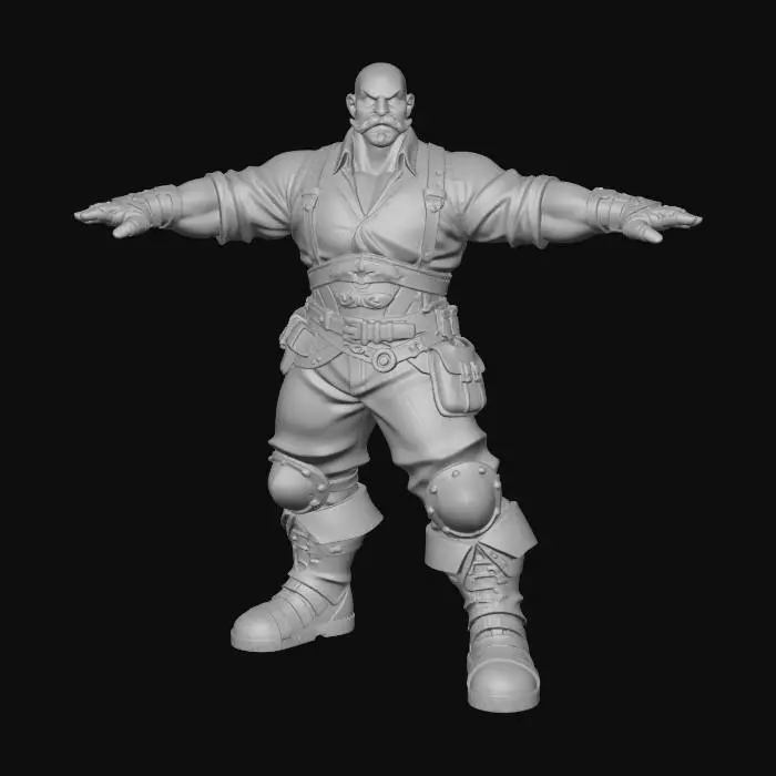 3D model for Ironbound Brute