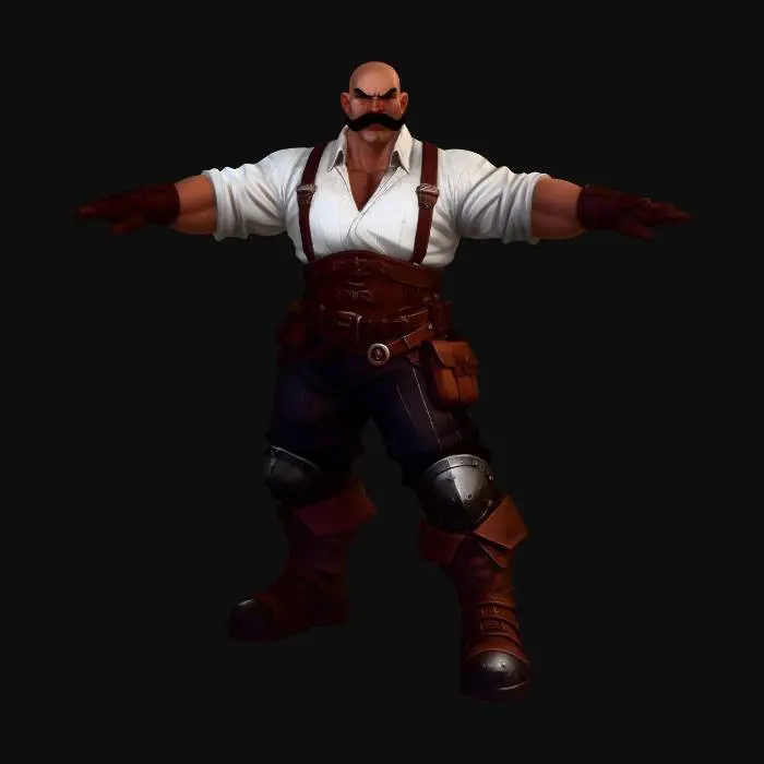 3D model for Ironbound Brute