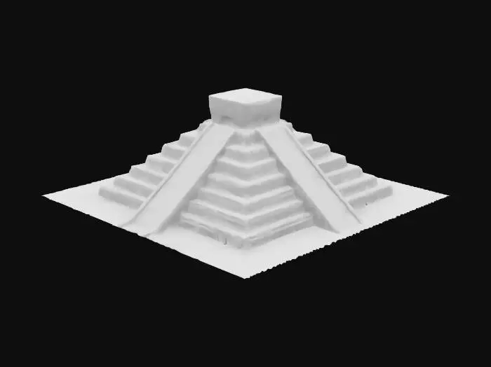 3D model for Temple of Kukulkan