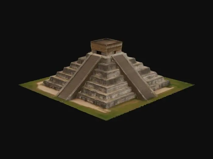 3D model for Temple of Kukulkan