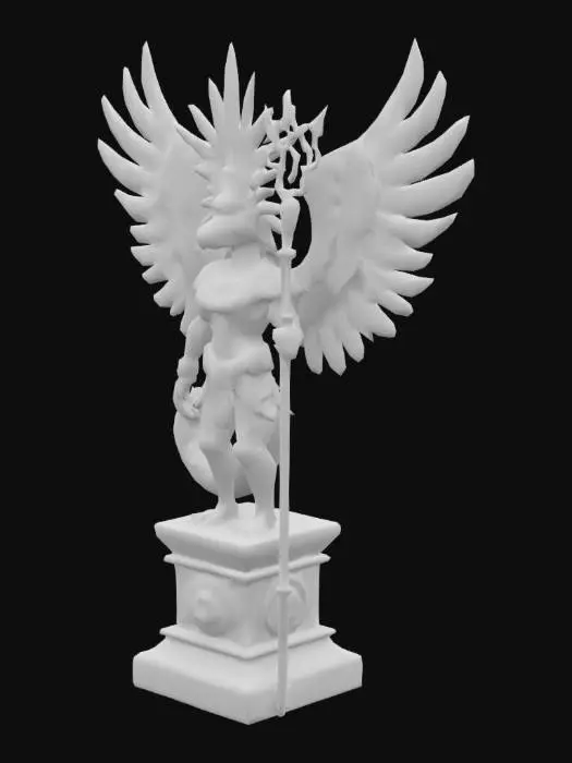 3D model for quiero que hagas un muñeco sobre los mayas de 10 cm de largo sobre Quetzalcóatl