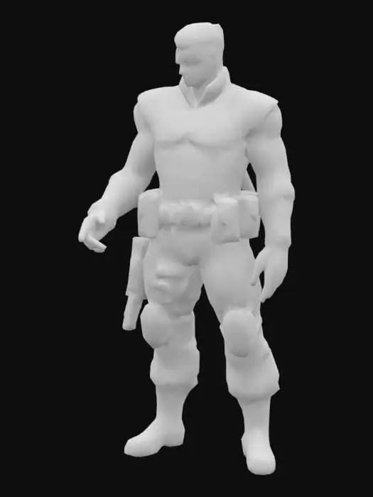 3D model for Stealth Operative