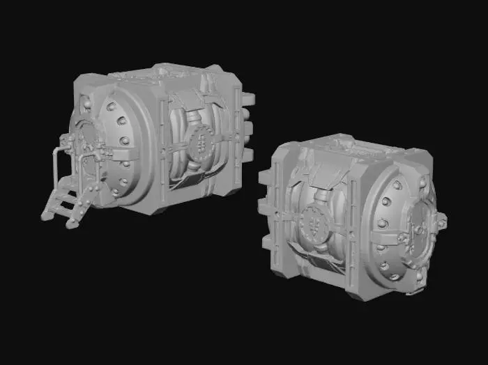 3D model for Sci-Fi Power Modules