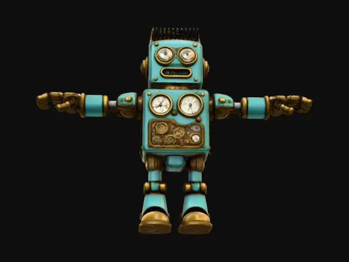 3D model for Steampunk Automaton