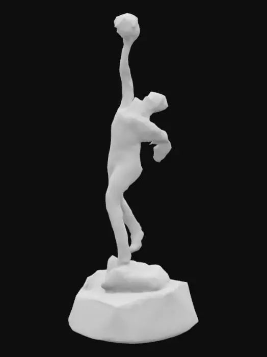 3D model for NBA MVP Trophy