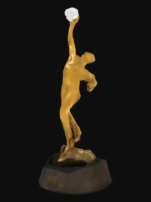 3D model for NBA MVP Trophy