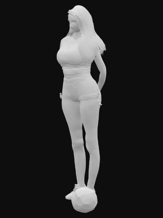 3D model for Soccer Field Elegance