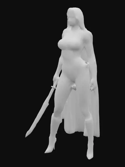 3D model for Warrior of Krypton