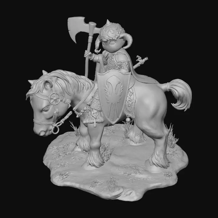 3D model for Death Dealer Pop!