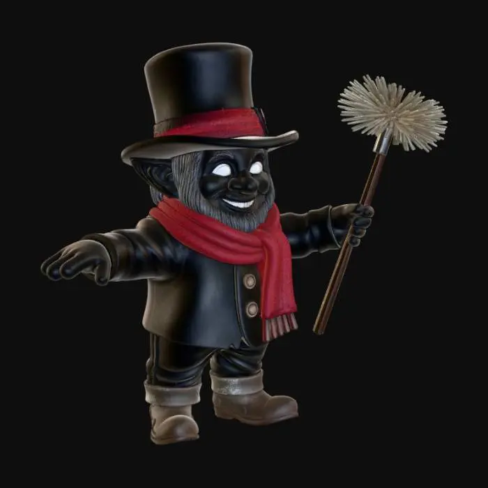 3D model for Chimney Sweep Gnome