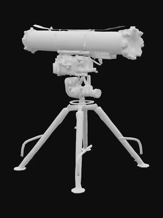 3D model for Tripod Launcher