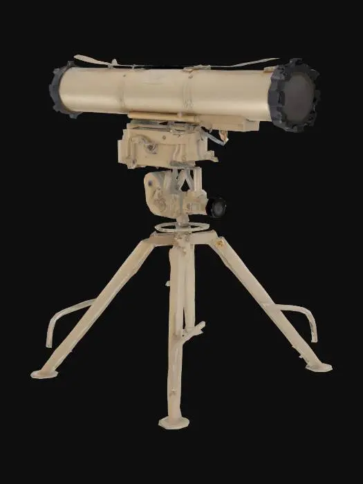 3D model for Tripod Launcher