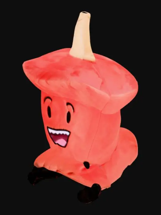 3D model for Pin Plush