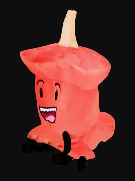 3D model for Pin Plush