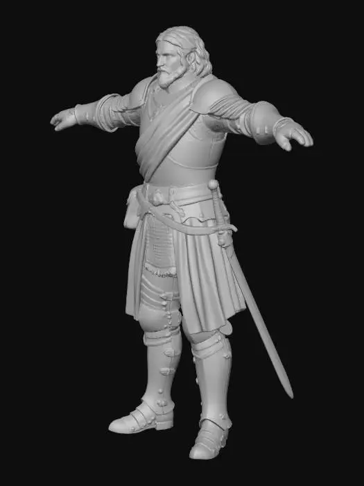 3D model for Highland Knight