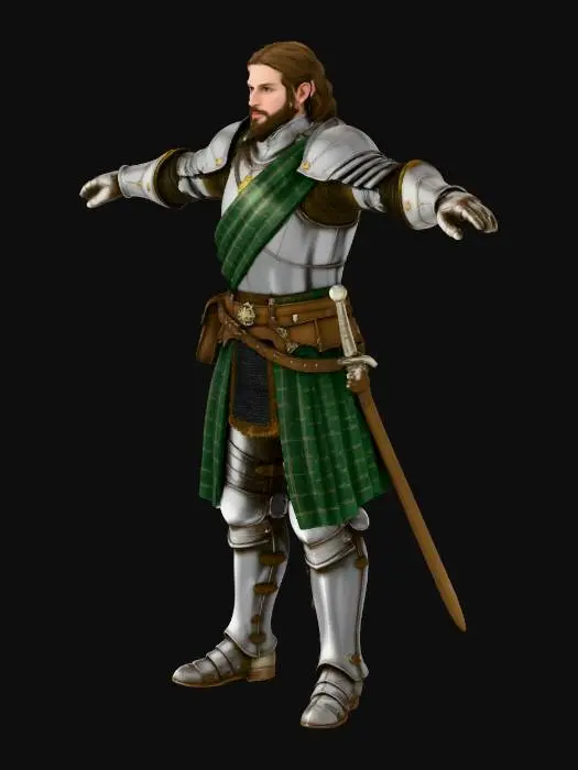 3D model for Highland Knight