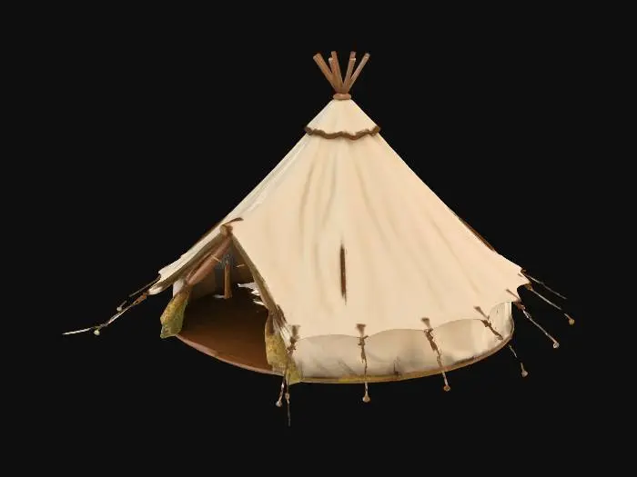 3D model for 西部野外帐篷
