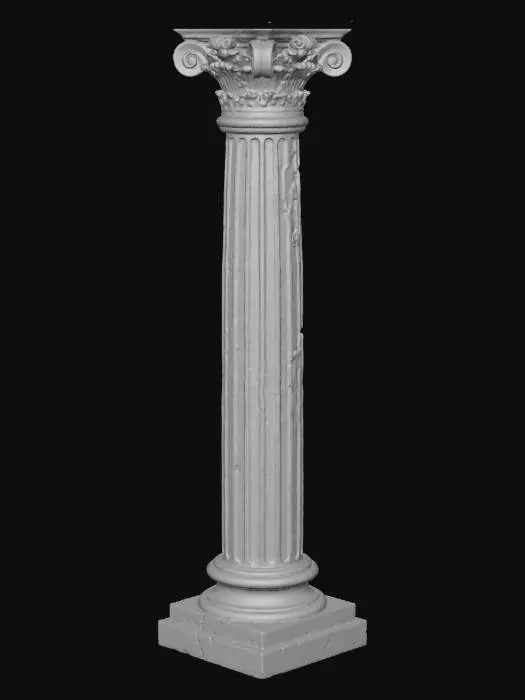 3D model for 断掉的罗马柱